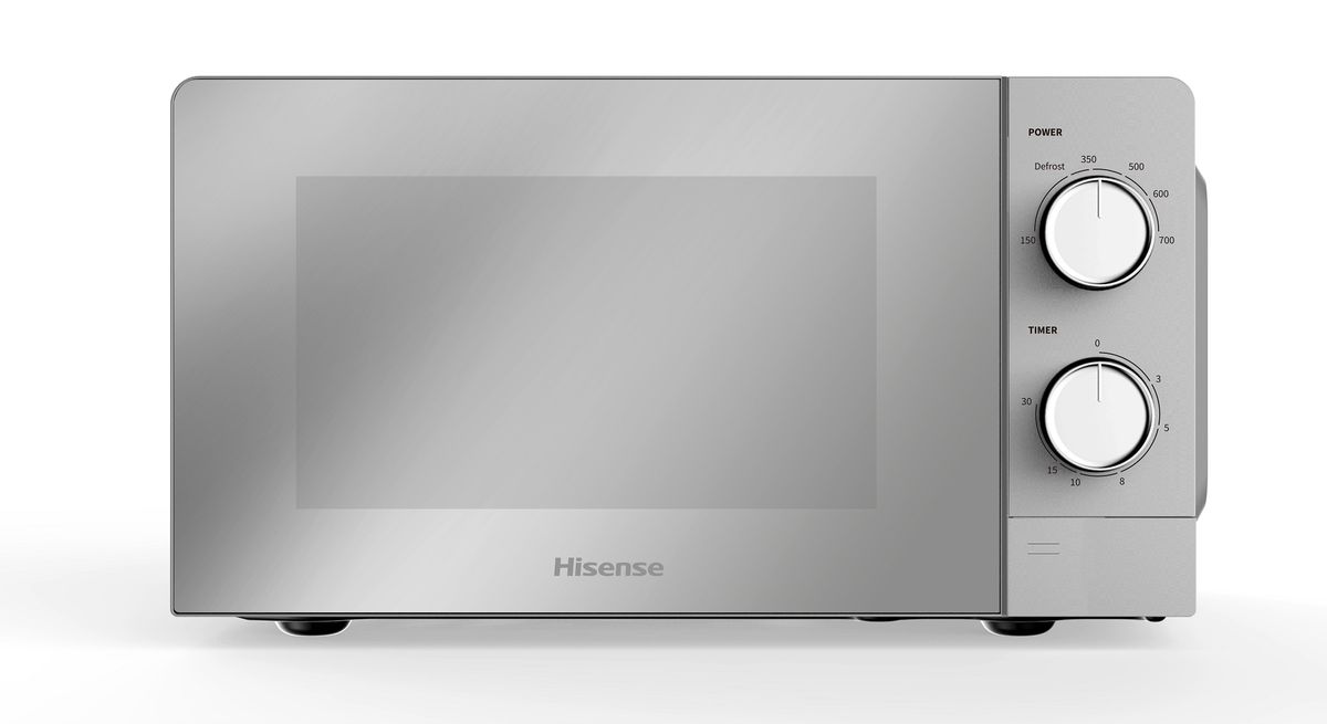 Hisense-20L Microwave Oven-Silver